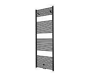 Drl lisa mat zwart 1503x500cm designradiator - afbeelding 1 van  3