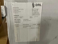 Drl lisa mat zwart 1503x500cm designradiator - afbeelding 3 van  3