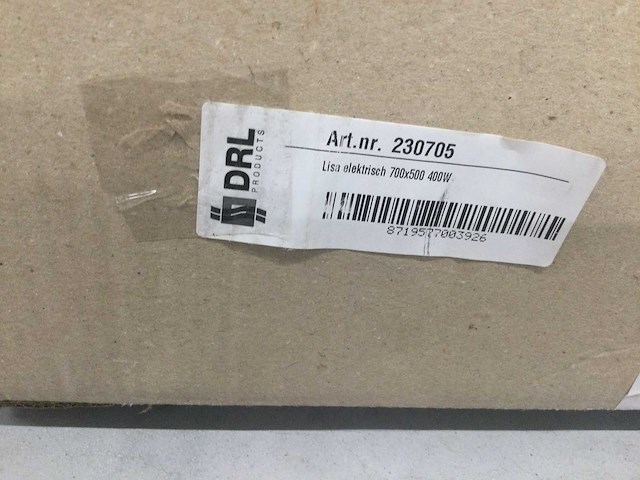 Drl products - lisa - - handdoek designradiator elektrisch - afbeelding 3 van  5