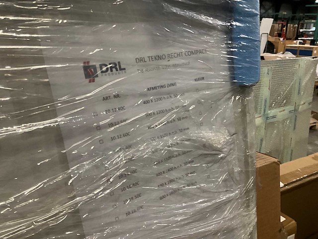 Drl tekno recht compact handdoekradiator - 60x150cm - afbeelding 2 van  3