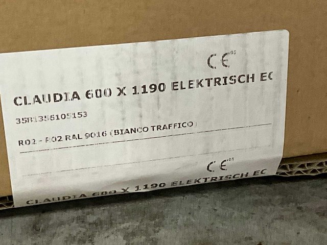 Drl v221891 elektr. rad. claudia ecodd 1195x600 900w snoer 25cm - afbeelding 5 van  6