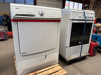 Droger 7kg en 4-pits gastoestel met oven zanussi, autosense+ zte275 - afbeelding 1 van  5