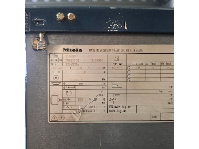 Droger professional, miele, t62100, grijs / chroom - afbeelding 15 van  25