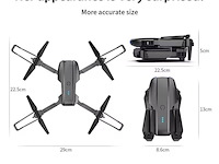 Drone dual camera, s28, grijs - afbeelding 7 van  10
