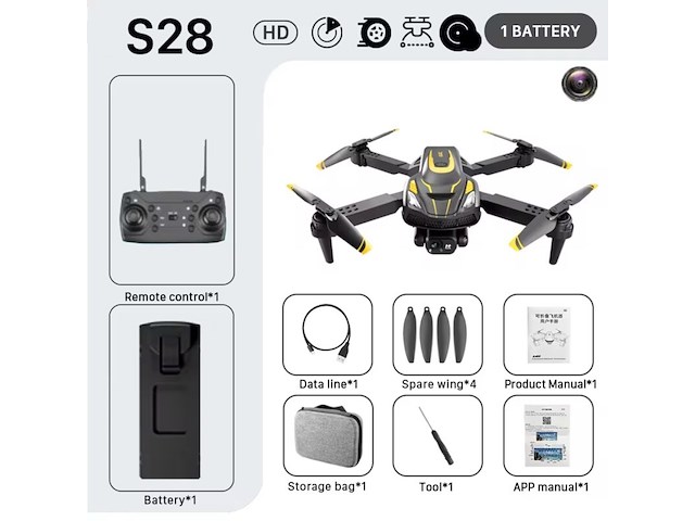 Drone dual camera - afbeelding 10 van  10