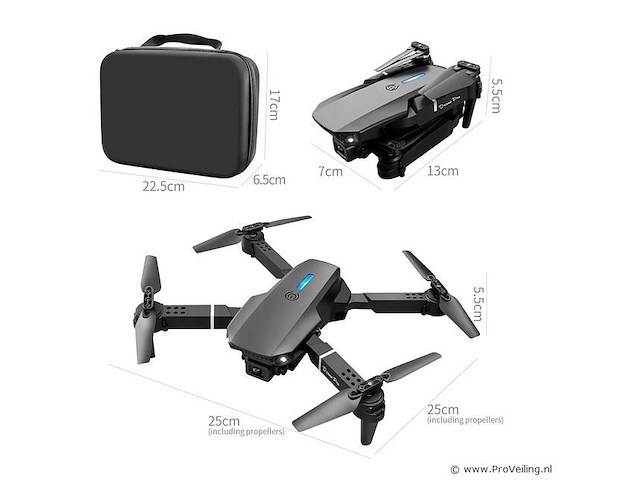 Drone max - 4k camera drone - controller met scherm - afbeelding 3 van  11