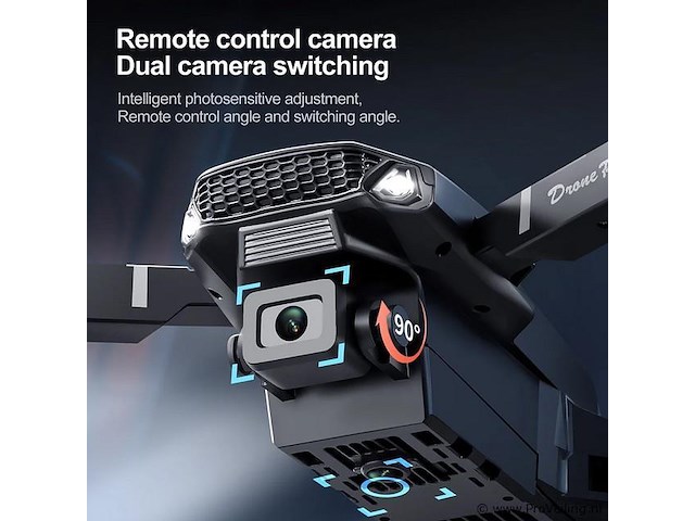 Drone max - 4k camera drone - controller met scherm - afbeelding 5 van  11