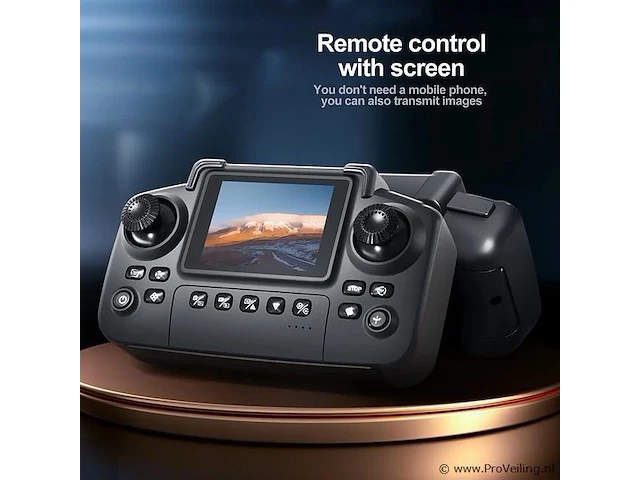 Drone max - 4k camera drone - controller met scherm - afbeelding 9 van  11