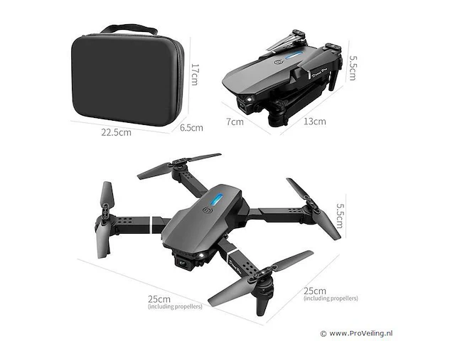 Drone max - 4k camera drone - controller met scherm - afbeelding 3 van  11