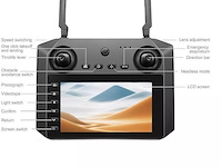 Drone met 4k camera & 6k optical zoom met groot scherm controller - afbeelding 3 van  5