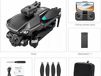 Drone met 4k camera & 6k optical zoom met groot scherm controller - afbeelding 2 van  5