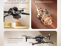 Drone met big screen controller - hd camera 4k - 6k optical flow positioning - obstacle avoidance - afbeelding 7 van  8