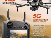 Drone met big screen controller - hd camera 4k - 6k optical flow positioning - obstacle avoidance