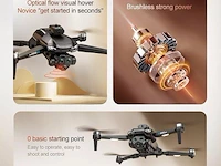 Drone met big screen controller - hd camera 4k - 6k optical flow positioning - obstacle avoidance - afbeelding 7 van  8