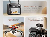 Drone met big screen controller - hd camera 4k - 8k optical flow positioning - obstacle avoidance - afbeelding 3 van  8