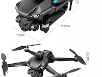 Drone met hd camera 4k - 6k optical zoom - big screen controller - afbeelding 4 van  6