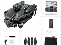 Drone met hd camera 4k - 6k optical zoom - big screen controller - afbeelding 3 van  6