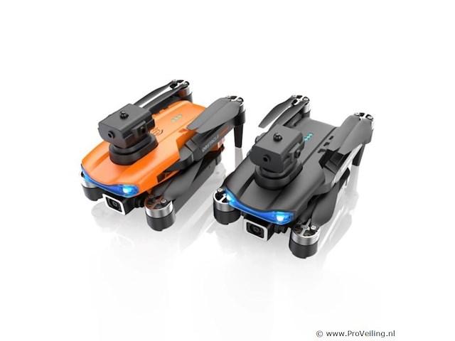 Drone s met 4k camera, dubbele camera, obstacle avoidance & 1 batterij - zwart - afbeelding 3 van  5