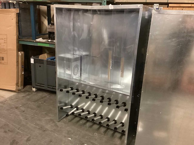 Droogkast met pvc lamellen - afbeelding 1 van  7