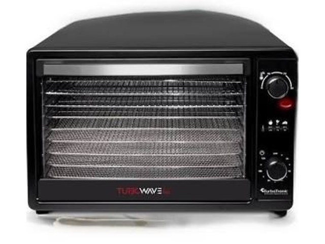Droogoven turbotronic, zwart - afbeelding 1 van  1