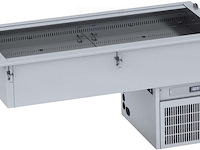 Drop-in koelmeubel, inoxfera, cr6-160-5, rvs / glas, 2024 - afbeelding 1 van  3