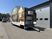 Drowa dr350312 frietaanhangwagen / foodtruck met grote koelcel wt-zh-10 - afbeelding 2 van  16