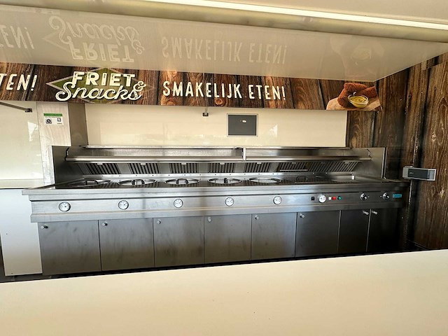 Drowa dr350312 frietaanhangwagen / foodtruck met grote koelcel wt-zh-10 - afbeelding 3 van  16