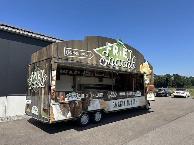 Drowa dr350312 frietaanhangwagen / foodtruck met grote koelcel wt-zh-10 - afbeelding 7 van  16