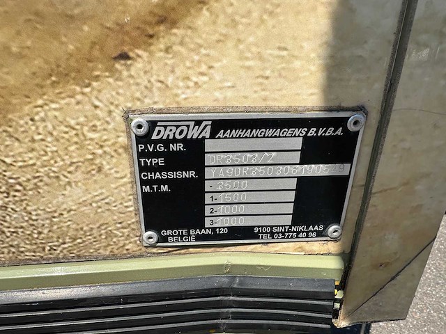 Drowa dr350312 frietaanhangwagen / foodtruck met grote koelcel wt-zh-10 - afbeelding 32 van  33