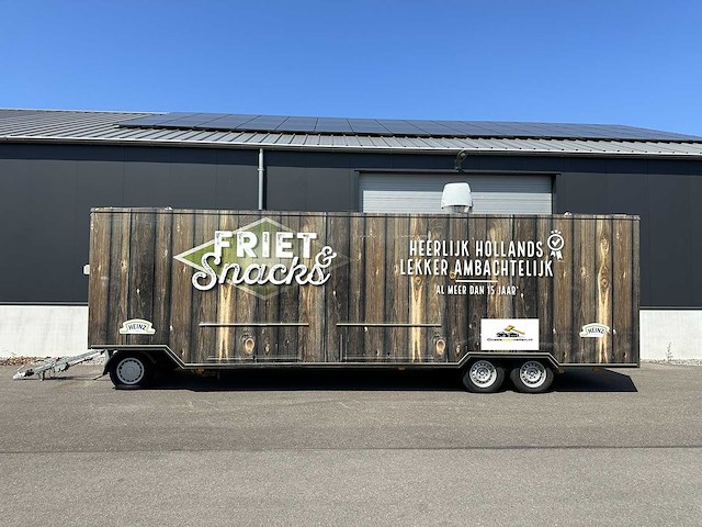 Drowa dr350312 frietaanhangwagen / foodtruck met grote koelcel wt-zh-10 - afbeelding 13 van  16