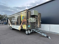 Drowa dr3503/2 frietaanhangwagen / foodtruck met grote koelcel 29-wf-dx - afbeelding 5 van  35
