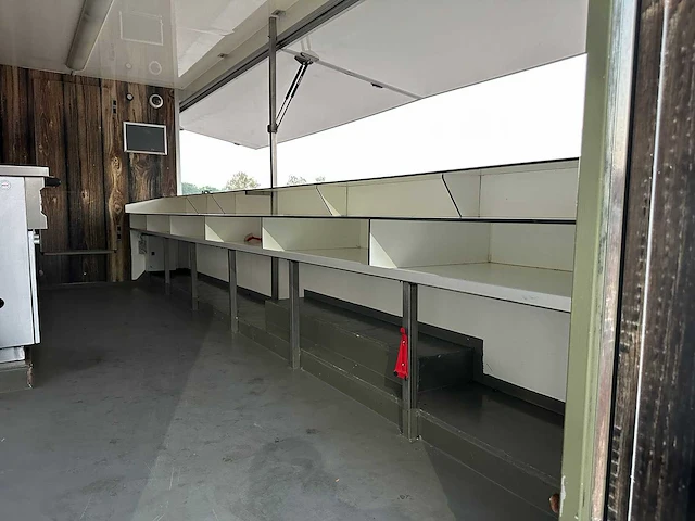 Drowa dr3503/2 frietaanhangwagen / foodtruck met grote koelcel 29-wf-dx - afbeelding 22 van  35
