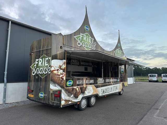 Drowa dr3503/2 frietaanhangwagen / foodtruck met grote koelcel 29-wf-dx - afbeelding 12 van  35