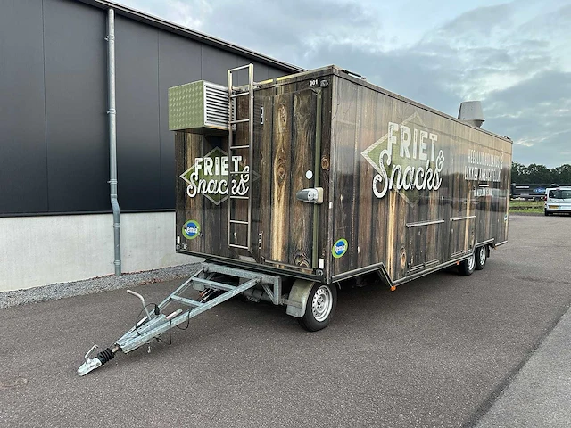 Drowa dr3503/2 frietaanhangwagen / foodtruck met grote koelcel 29-wf-dx - afbeelding 33 van  35