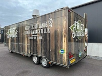Drowa dr3503/2 frietaanhangwagen / foodtruck met grote koelcel 29-wf-dx - afbeelding 35 van  35