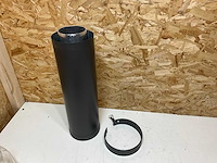 Dru concentrische pijp aluminium 100/150 lengte 500mm inkort - afbeelding 2 van  5