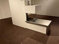 Dru metro 100 xtl inbouw gashaard met rvs onderbouw - afbeelding 1 van  1