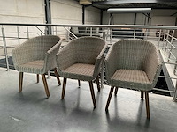 Dru tuinstoel (3x) - afbeelding 4 van  10