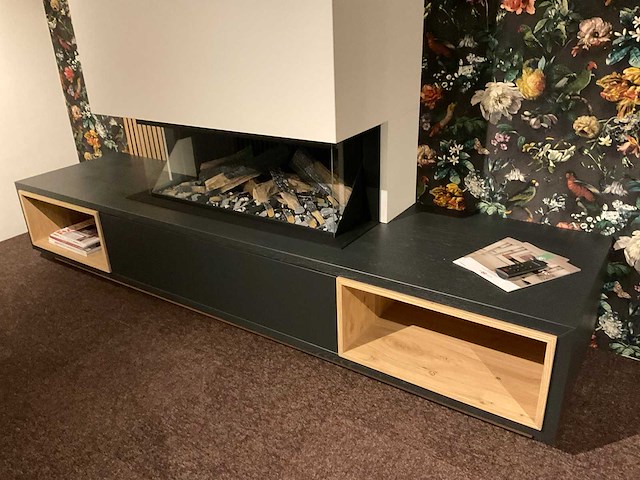 Dru virtuo evolve inbouw gashaard met kastonderbouw en wandpanelen - afbeelding 5 van  11