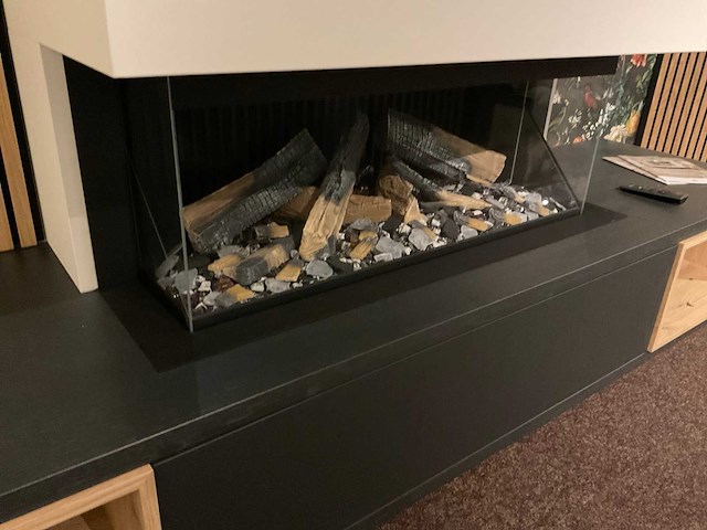 Dru virtuo evolve inbouw gashaard met kastonderbouw en wandpanelen - afbeelding 7 van  11