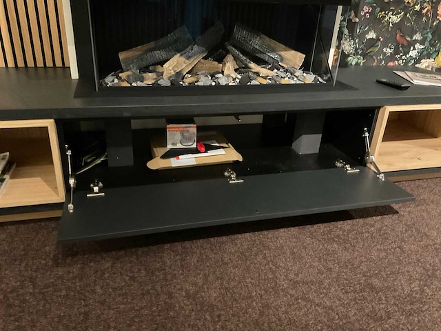 Dru virtuo evolve inbouw gashaard met kastonderbouw en wandpanelen - afbeelding 9 van  11