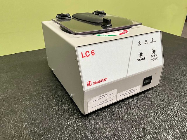 Drucker lc-6 sarstedt centrifuge - afbeelding 3 van  6