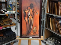 Druk in houten lijst - afbeelding 1 van  5