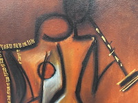 Druk in houten lijst - afbeelding 3 van  5