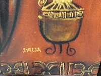 Druk in houten lijst - afbeelding 4 van  5