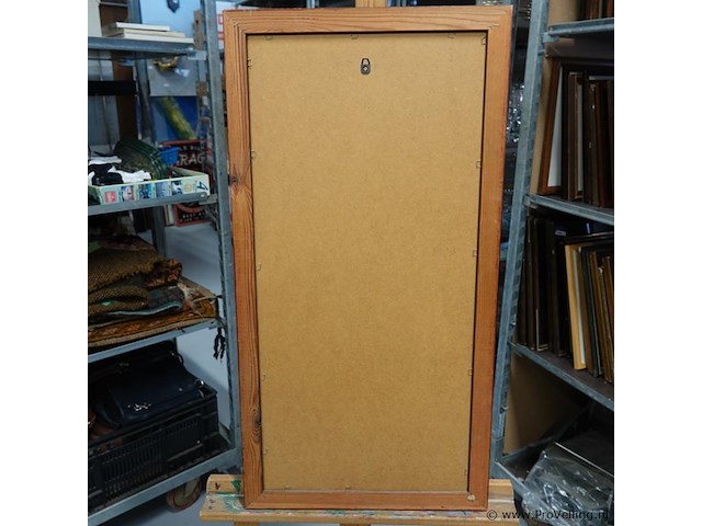 Druk in houten lijst - afbeelding 5 van  5