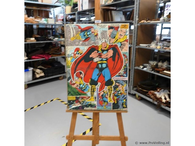 Druk marvel's superheld thor. - afbeelding 1 van  5