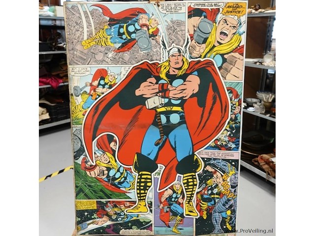 Druk marvel's superheld thor. - afbeelding 2 van  5