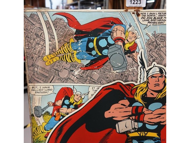 Druk marvel's superheld thor. - afbeelding 4 van  5