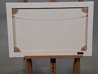 Druk op canvas, reproductie van anton mauve, morgenrit langs het strand - afbeelding 6 van  6